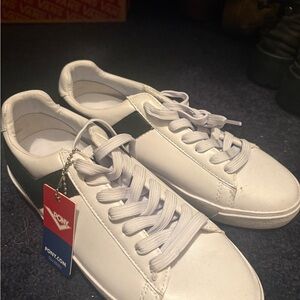 Pony Classic White Sneakers with Black Accent